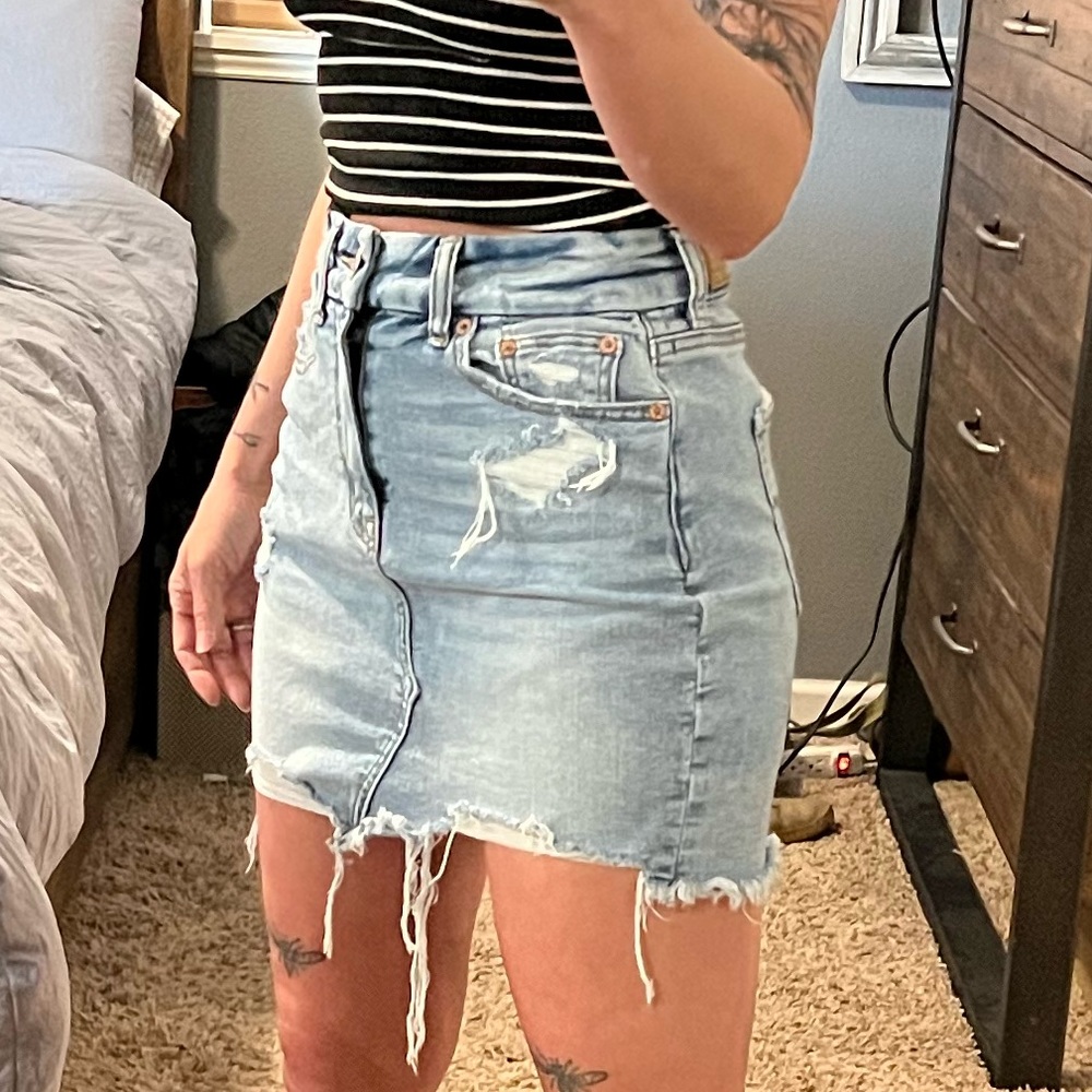 American Eagle jean skirt